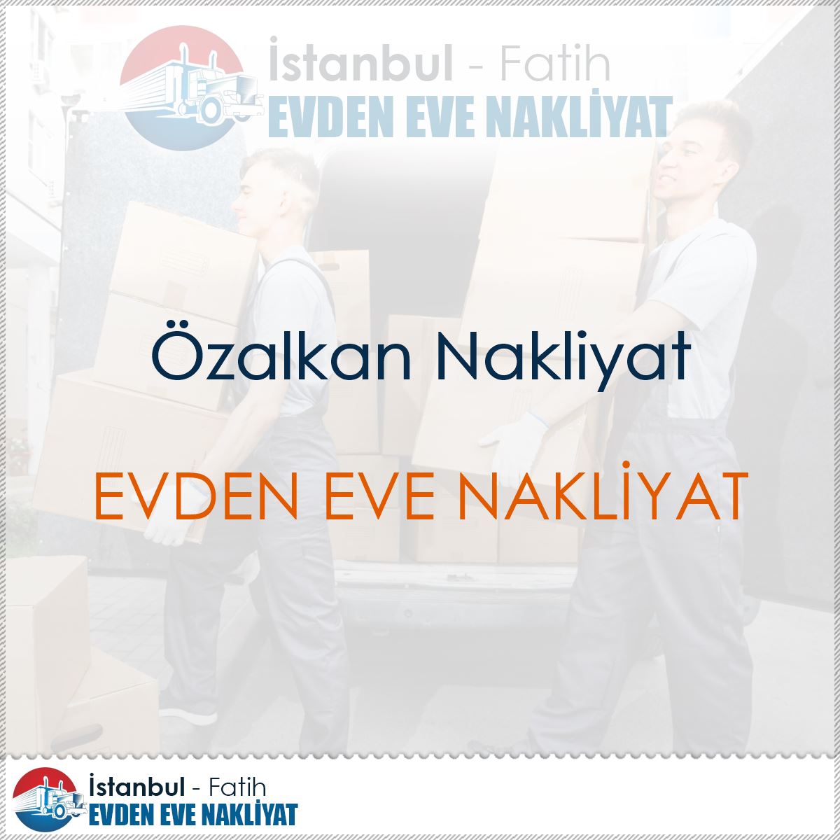 Özalkan Nakliyat : Kapak Görseli